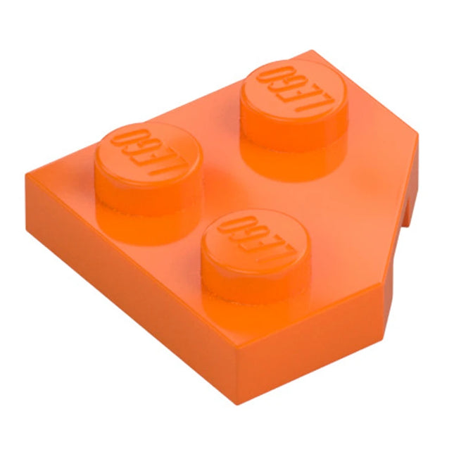 LEGO Wedge, Plate 2 x 2 Cut Corner, Orange [26601] 6218367