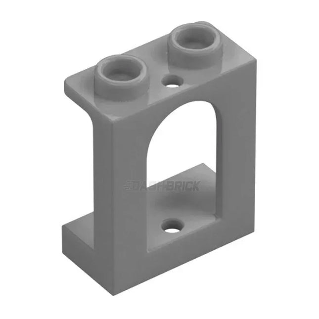 LEGO Panel, Window, 1 x 2 x 2 Castle, Dark Grey [90195] 6181291