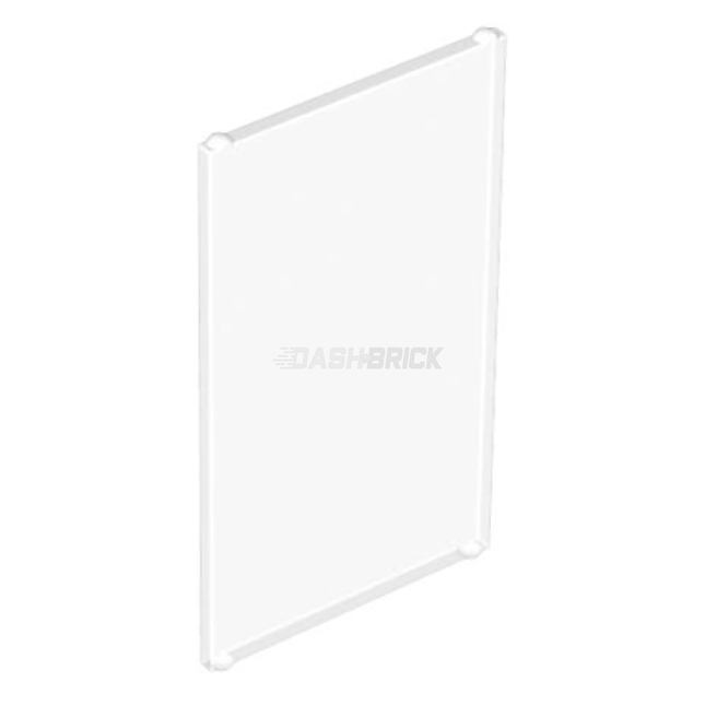 LEGO Glass for Window Frame 1 x 4 x 6, Trans-Clear [60803]