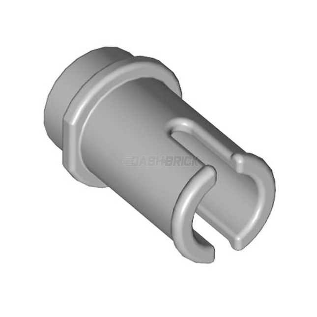 LEGO Technic, Pin 1/2 without Friction Ridges, Light Grey [4274] 4211483