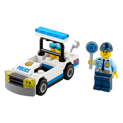 LEGO® City - Police Car Polybag (2017) [30352] Retired Set (Compelled Bag)