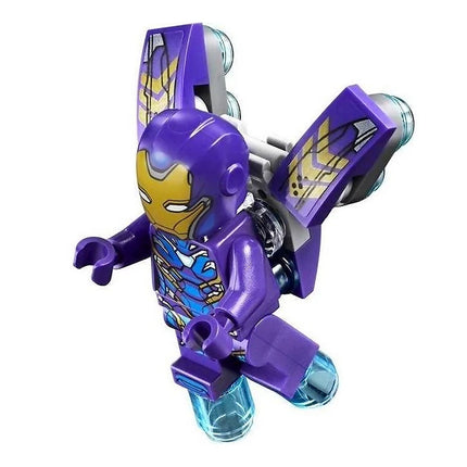 LEGO Minifigure - Rescue (Pepper Potts) - Dark Purple Armor, Avengers Endgame (2019) [MARVEL]