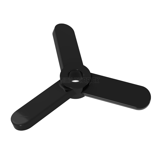 LEGO Propeller 3 Blade Small, Black [2421] 28969 6170693