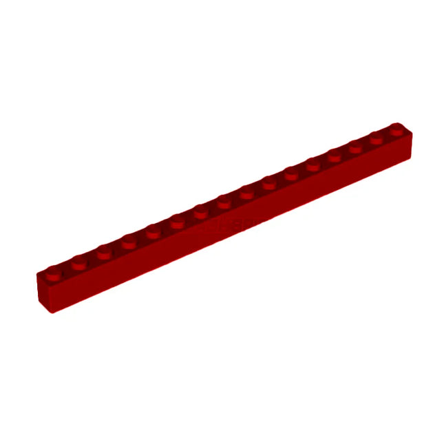 LEGO Brick 1 x 16, Red [2465] 6378410