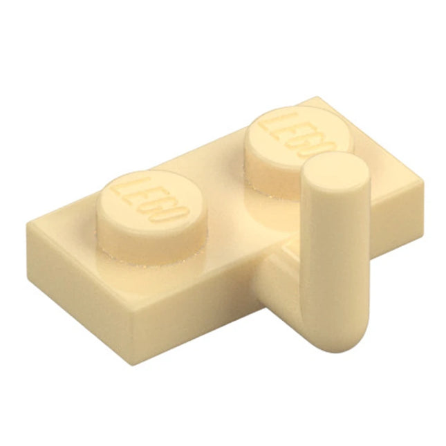 LEGO Plate, Modified 1 x 2, Bar Arm Up, Tan [88072] 6261357