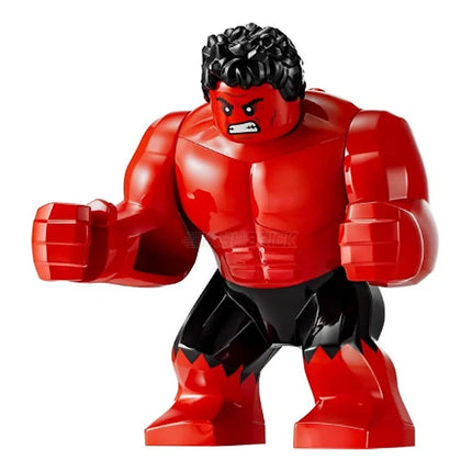 LEGO Minifigure - Red Hulk - Large Figure, Giant, Black Eyes (2024) [MARVEL]