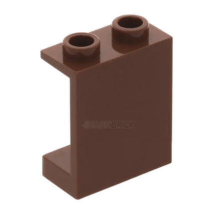 LEGO Wall/Panel 1 x 2 x 2, Reddish Brown [87552] 6064188
