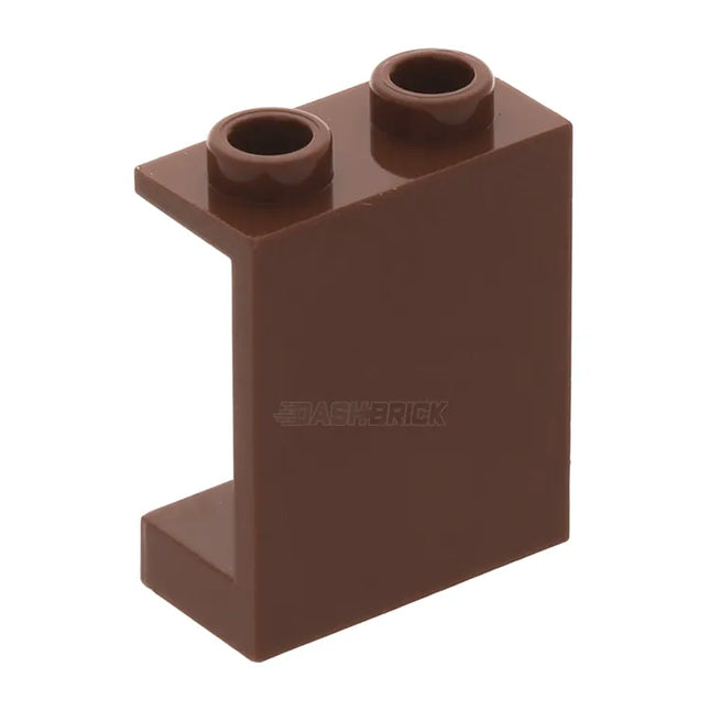 LEGO Wall/Panel 1 x 2 x 2, Reddish Brown [87552] 6064188