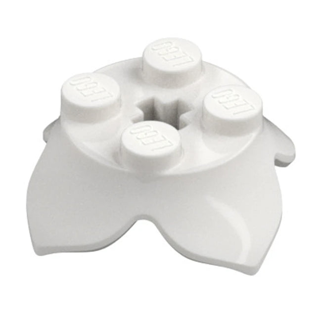 LEGO Plant Leaves 2 x 2 with 4 Petals and Axle Hole, White [15469] 6468789