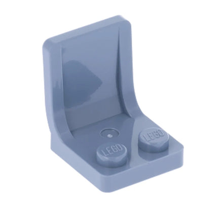 LEGO Minifigure Accessory - Seat/Chair 2 x 2, Sand Blue [4079b]