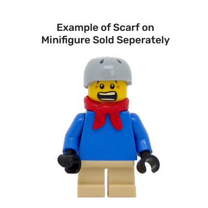 LEGO Minifigure Part - Scarf / Bandana , Red [30133] 6269995