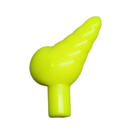 LEGO Minifigure Animal - Horn Snail Shell, Neon Yellow [49595b]