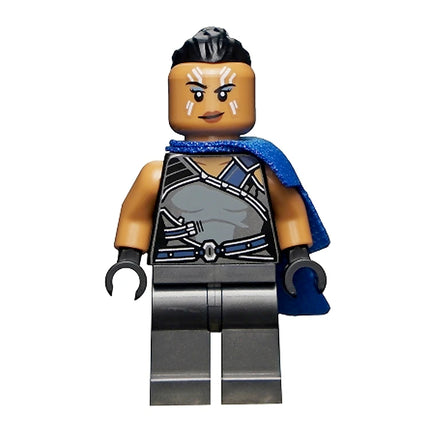 LEGO Minifigure - Valkyrie, Pearl Dark Gray Suit, Thor [MARVEL]
