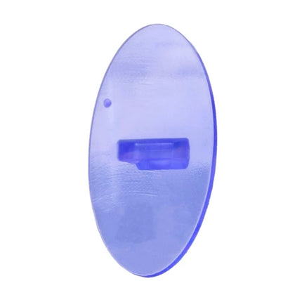 LEGO Minifigure Accessory - Shield Elliptical, Handle, Trans-Purple [92747] 6375260