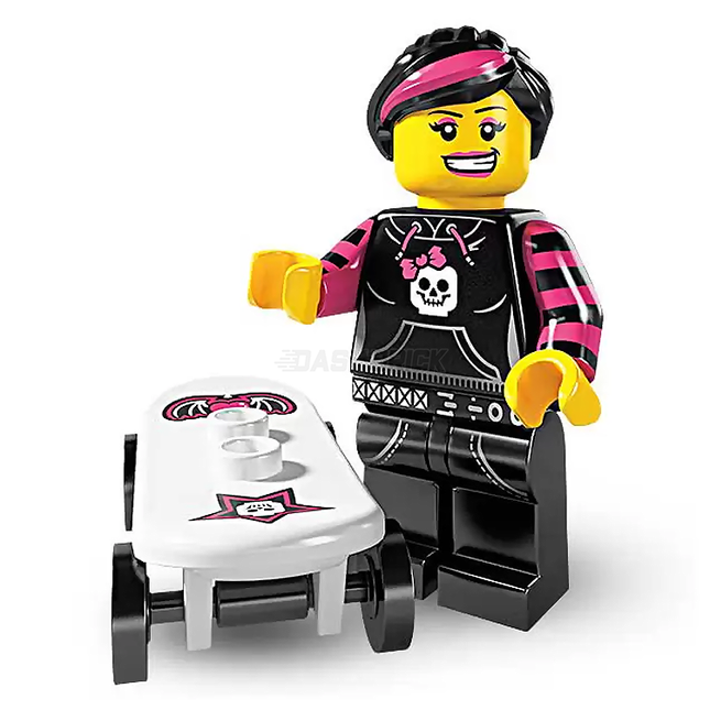 LEGO Collectable Minifigures - Skater Girl (12 of 16) [Series 6]