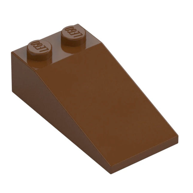 LEGO Slope 18, Roof, 4 x 2, Reddish Brown [30363] 4225869
