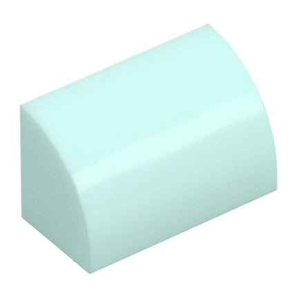 LEGO Slope, Curved 1 x 2, Light Aqua [37352] 6236575