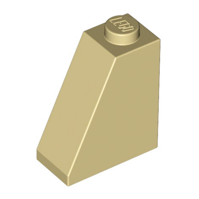 LEGO Slope 65 2 x 1 x 2, Tan [60481] 4626200