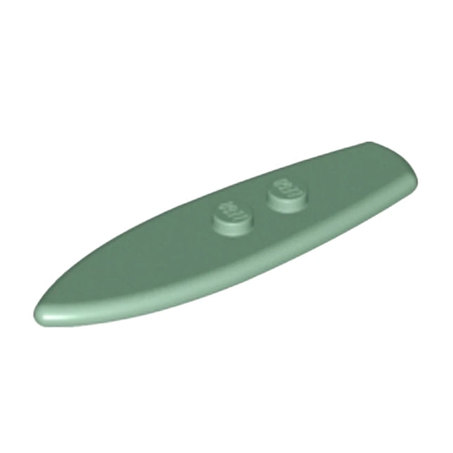 LEGO Minifigure Accessory - Sand Green Surfboard [90397]