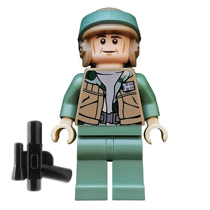 LEGO Minifigure - Endor Rebel Commando - Dark Tan Vest (2012) [STAR WARS]