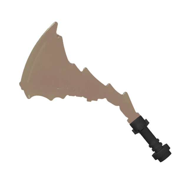 LEGO Minifigure Accessory - Weapon Sword, Katana, Trailing Energy, Trans-Brown [73766b]