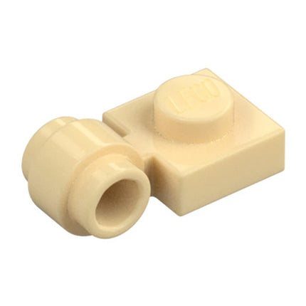 LEGO Plate, Modified 1 x 1 with Light Attachment - Thick Ring, Tan [4081b] 6281995