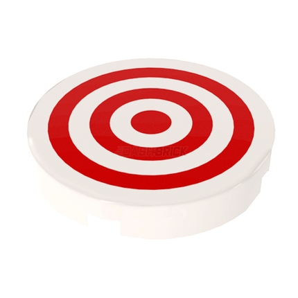 LEGO Minifigure Accessory - Tile, Target, Dart Board, Fair Ground Game [14769pb186]