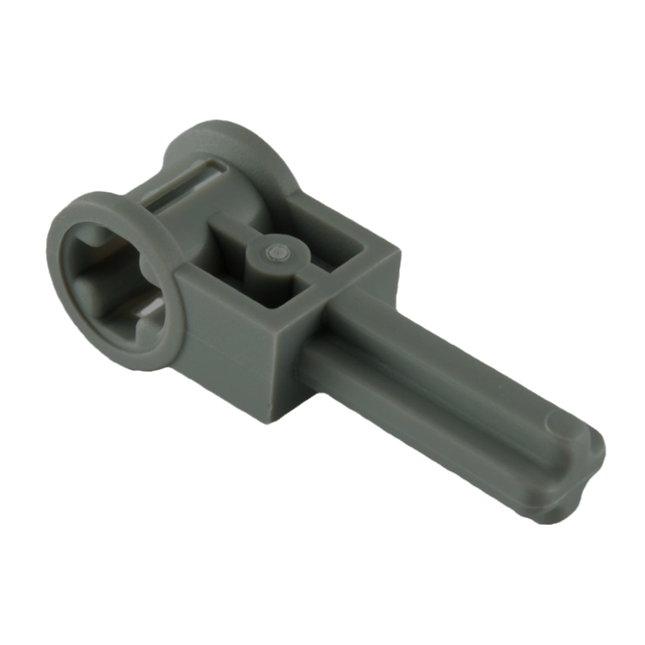 LEGO Technic, Axle 2L with Reverser Handle Axle Connector, Dark Grey [6553] 4210665