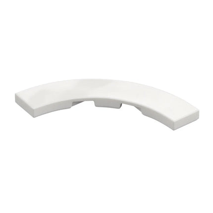 LEGO Tile, Round Corner 4 x 4 Macaroni, White [27507] 6457244