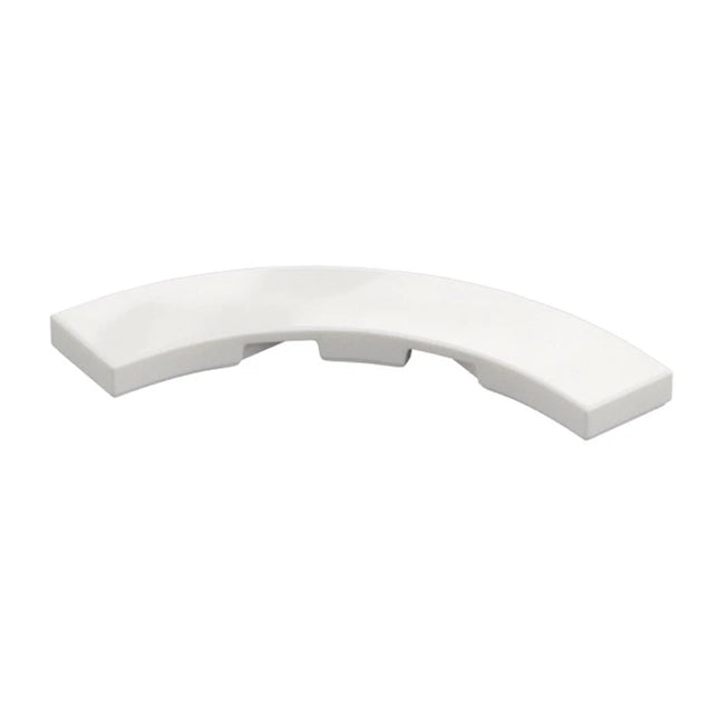 LEGO Tile, Round Corner 4 x 4 Macaroni, White [27507] 6457244