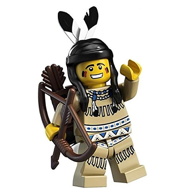 LEGO Collectable Minifigures - Tribal Hunter (1 of 16) [Series 1]