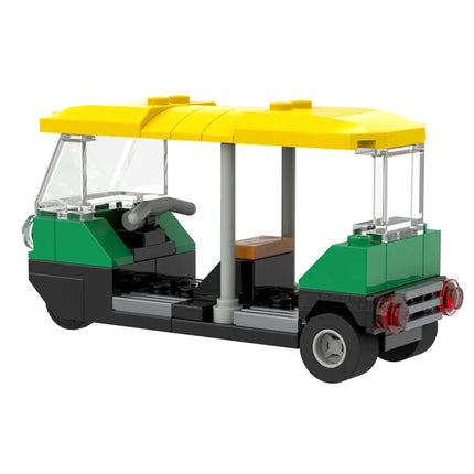 LEGO "Tuk Tuk" - Three-Wheeled Vehicle/Auto Rickshaw [MiniMOC]