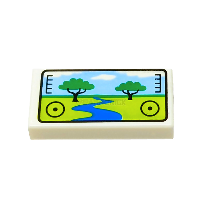 LEGO Minifigure Accessory - Tile, Mobile Game/Viewfinder Screen [3069bpb0958] 6343798