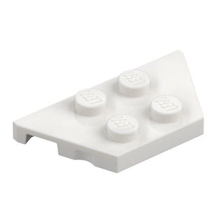 LEGO Wedge, Plate 2 x 4, White [51739] 4249506