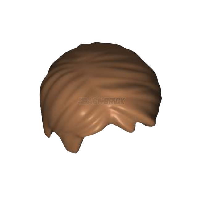 LEGO Minifigure Part - Hair Short Tousled with Side Part, Medium Nougat [62810] 6368591