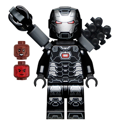 LEGO Minifigure - War Machine - Double Shooters, Avengers (2021) [MARVEL]