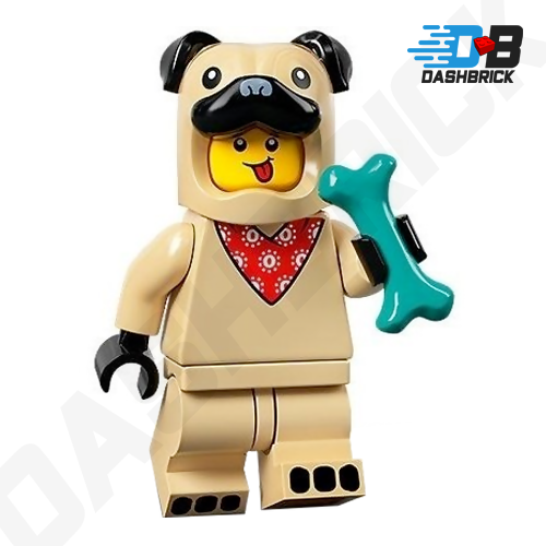 LEGO Collectable Minifigures - Pug Costume Guy (5 of 12) [Series 21]