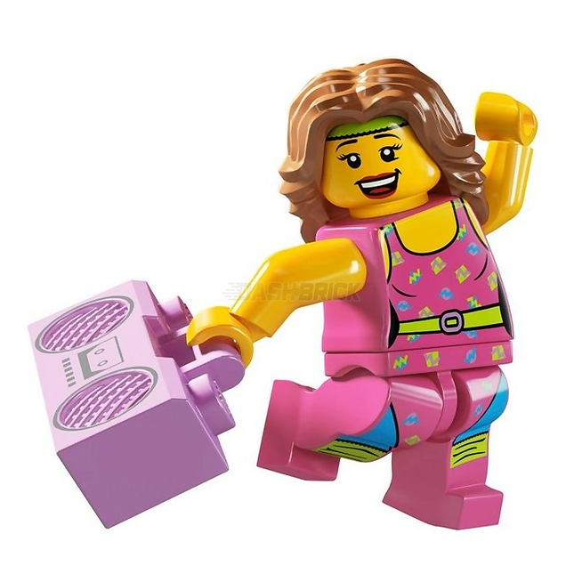 LEGO Collectable Minifigures - Fitness Instructor (10 of 16) [Series 5]