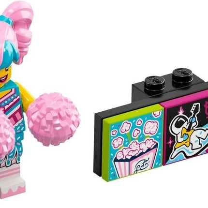 LEGO Minifigure - Cotton Candy Cheerleader, Vidiyo Bandmates Series 1 (10 or 12) [VIDIYO]