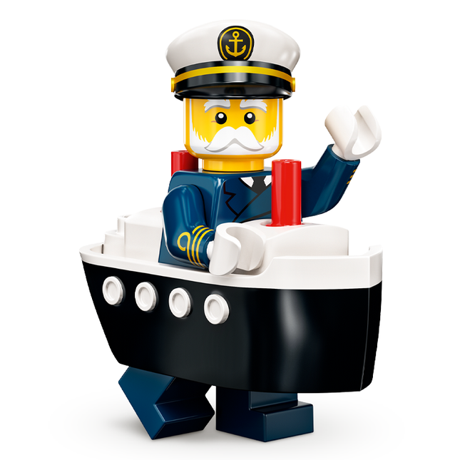 LEGO Collectable Minifigures - Ferry Captain (10 of 12) [Series 23]