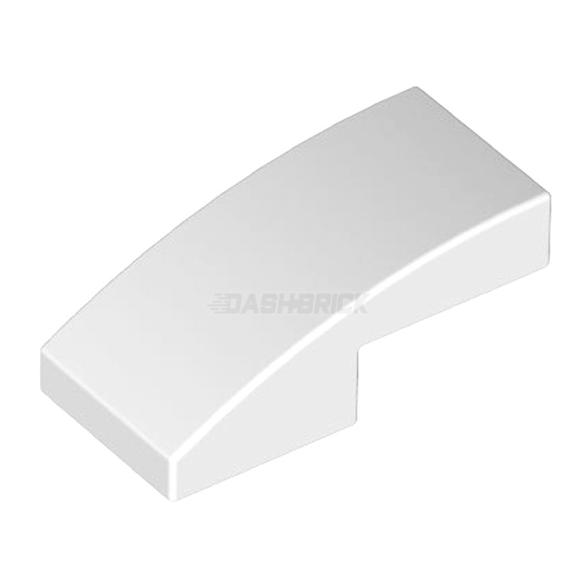 LEGO Slope, Curved 2 x 1 x 2/3, White [11477] 6034044