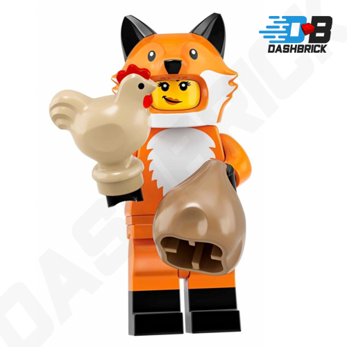 LEGO Collectable Minifigures - Fox Costume Girl (14 of 16) [Series 19]