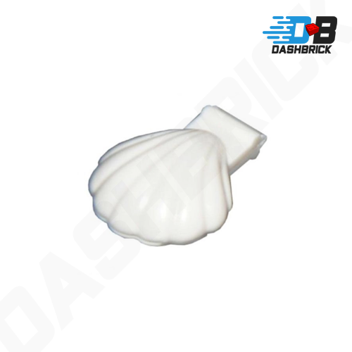 LEGO Minifigure Animal - Clam, White [18866]