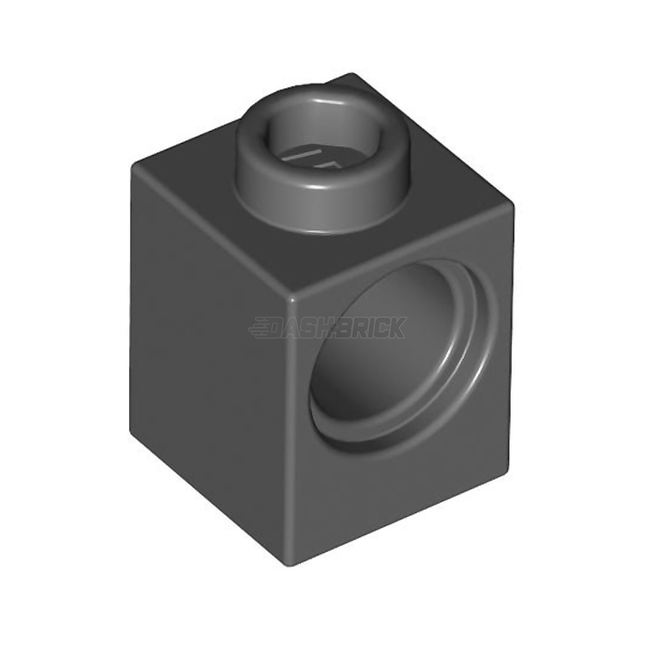 LEGO Technic, Brick 1 x 1 with Hole, Dark Grey [6541] 4210639