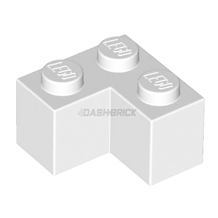 LEGO Brick 2 x 2 Corner, White [2357] 235751