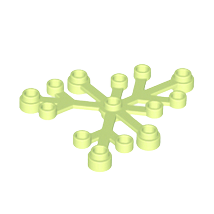 LEGO Plant Leaves 6 x 5, Yellowish Green [2417]