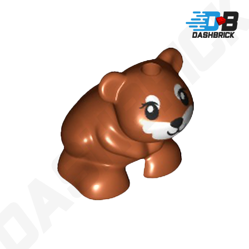 LEGO Minifigure Animal - Hamster, Gerbil, Guinea Pig, Mouse, Dark Orange [24183pb01]
