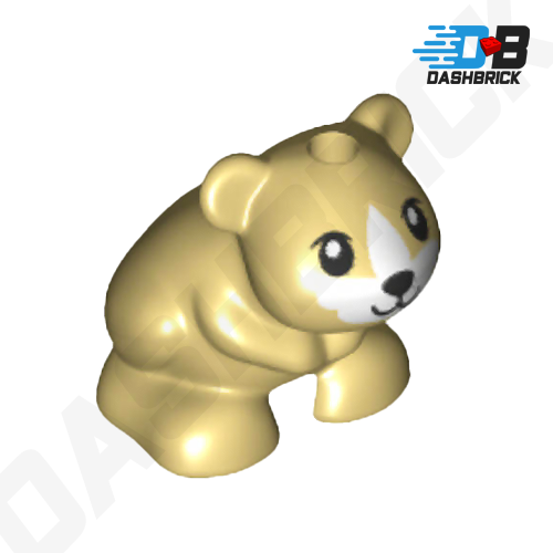 LEGO Minifigure Animal - Hamster, Gerbil, Guinea Pig, Mouse, Tan [24183pb02]