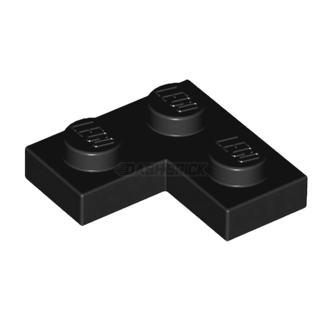 LEGO Plate 2 x 2 Corner, Black [2420] 242026