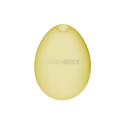 LEGO Minifigure Food - Egg, with Small Pin Hole, Tan [24946]
